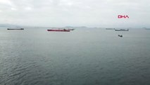 İstanbul- Yenikapı Açıklarında İki Gemi Sürtüştü