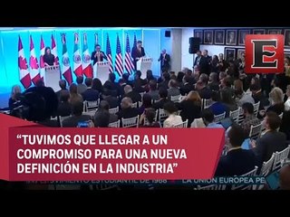 Ildefonso Guajardo habla del acuerdo comercial con EU y Canadá