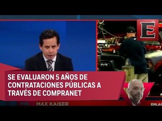Max Kaiser habla sobre el indicador de compras del gobierno