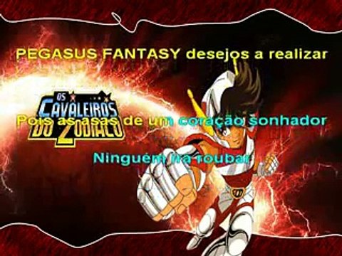 Os Cavaleiros do Zodíaco - Abertura brasileira (Pegasus Fantasy) - Karaoke