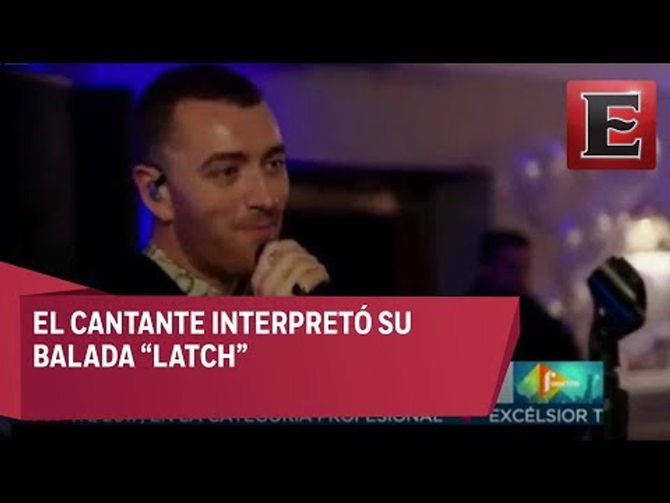 Sam Smith realiza presentación en una boda
