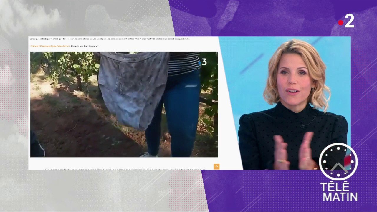 Des slips plantés en faveur de l'écologie