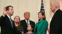 Kavanaugh officially sworn in as Supreme Court Justice