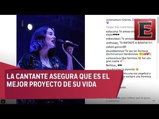 Ximena Sariñana comparte evolución de su embarazo