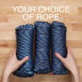 Make these easy rope rugs with just a couple supplies!