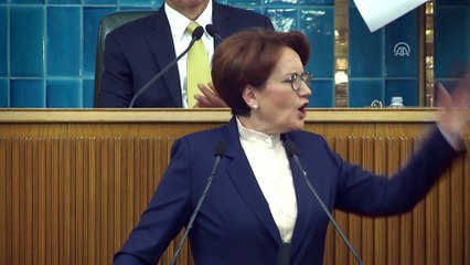 Akşener: 'Partimizi iktidarın değilde başka bir partinin rakibi gibi gösteriyorlar' - TBMM