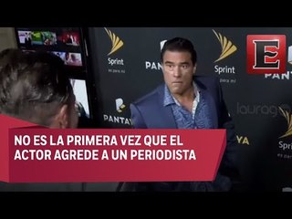Eduardo Yáñez golpea a reportero en Los Ángeles
