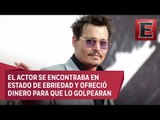 Johnny Depp desata el caos durante grabación