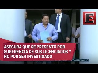 Julión Álvarez se presentó voluntariamente ante la SEIDO