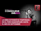 Daniela Schmidt habla de la obra de teatro 'Consígueme una vida'