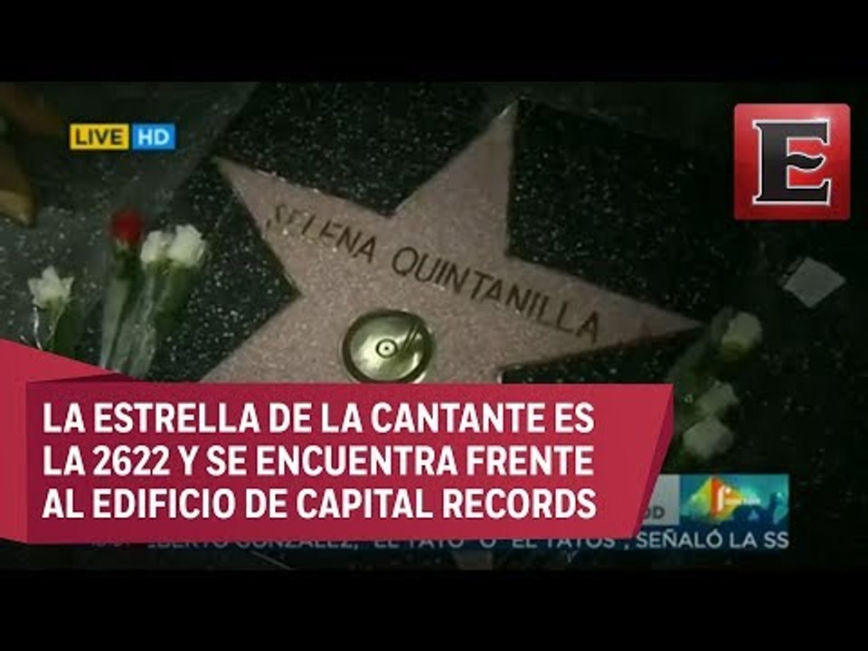 Selena 'La Reina del Tex-Mex' recibe su estrella en el paseo de la fama
