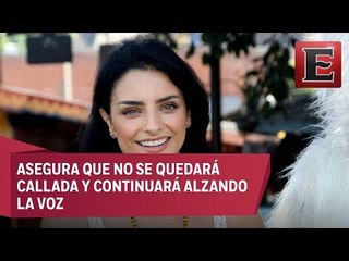 Aislinn Derbez sigue en la lucha contra una marca de belleza