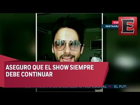 Beto Cuevas agradece apoyo tras accidente en el 90's Pop Tour