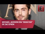 Zac Efron revela que hizo llorar a Michael Jackson