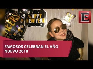 Famosos envían mensaje de Año Nuevo