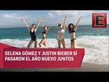 Selena Gómez y Justin Bieber pasaron el Año Nuevo en México