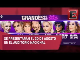 María del Sol habla del espectáculo 'Grandes de los 80's'