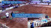 Premier tour de qualification, tir de précision, Euro masculin, Alassio 2018