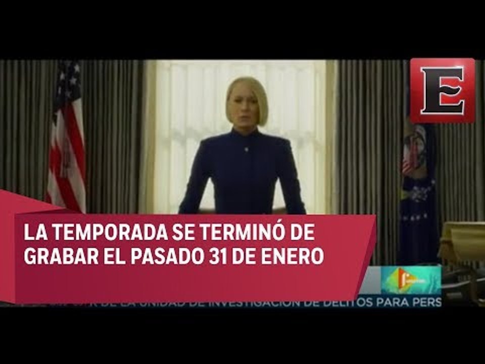 Lanzan avances de la última temporada de 'House of Cards'