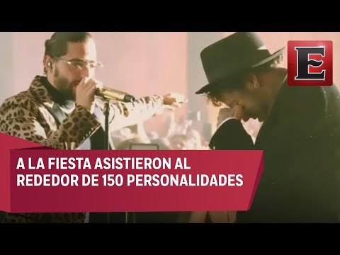 Maluma hace llorar a Neymar en su cumpleaños