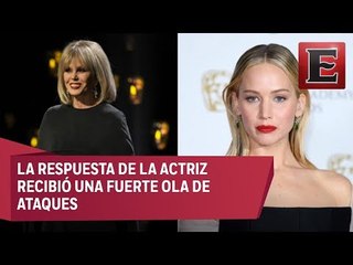 Califican de grosera la actitud de Jennifer Lawrence en los Bafta