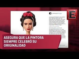 Salma Hayek en contra de la Barbie alusiva a Frida Kahlo