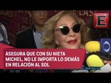 Silvia Pinal habla de su hija Alejandra y Luis Miguel