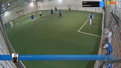 Faute de Romain  - GRDF Vs ENSMATCH - 08/10/18 18:00 - LIGUE 3 - Poitiers Game Parc