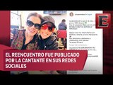 Lucía Méndez se muestra contenta por reconciliación con Yuri