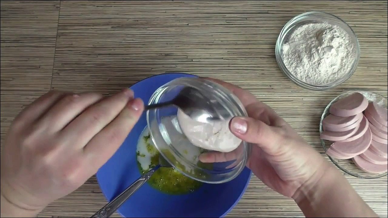 Рецепт колбасы в кляре