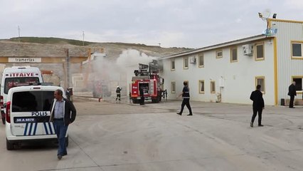 Fabrikada Yangın Paniği