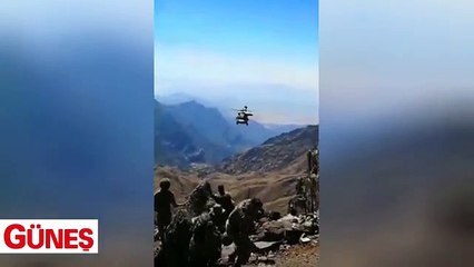 TSK paylaştı: 3000m rakımda terörle mücadele