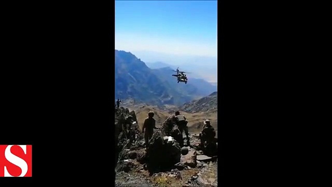 TSK, tahliye operasyonunun görüntülerini paylaştı