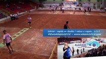Demi-finales, tir rapide en double, Euro masculin, Alassio 2018