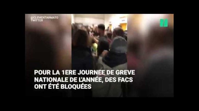 Tolbiac, Rennes, Montpellier... Premiers blocages et premiers incidents de l'année universitaire