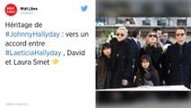 Héritage de Johnny Hallyday : vers un accord entre Laura Smet, David et Laeticia ?