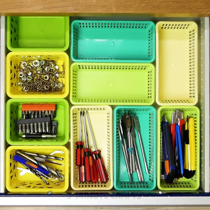 Dollar store basket hacks. ;) bit.ly/2xvMM5F
