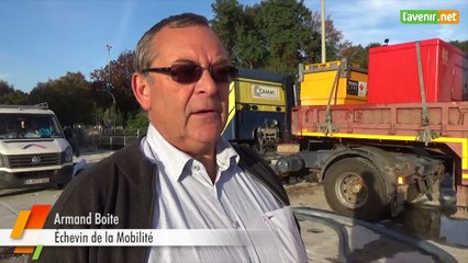 Le pont Devallée en chantier