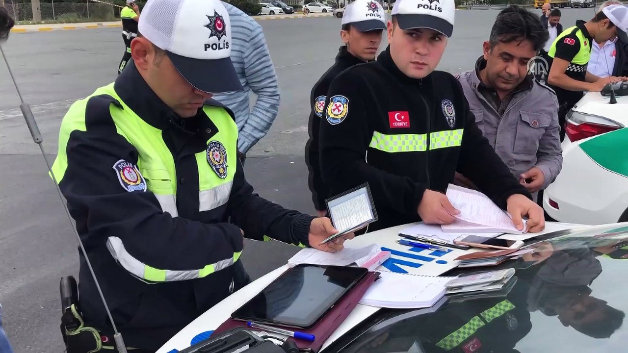 İstanbul'da drone ile trafik denetimi