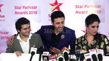 Kasauti Zindagi Kay Star Cast At Red Carpet of Star Parivaar Awards 2018
