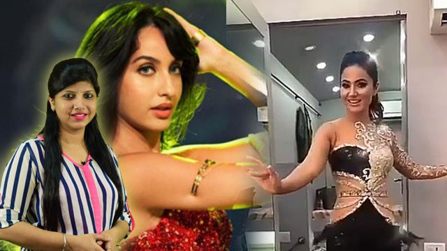 Hina Khan DANCES on Nora Fatehi 's Dilbar song; Watch video | FilmiBeat