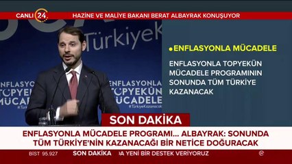 Enflasyonla Mücadele Programı açıklanıyor