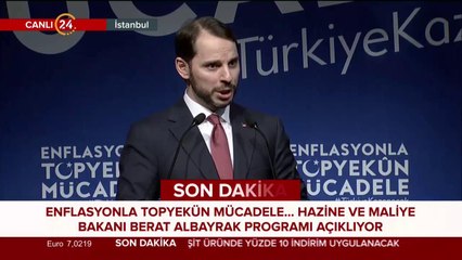 Enflasyonla Mücadele Programı açıklanıyor