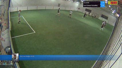 But de Hadjris (9-8) - La poste Vs Les Casses Noisettes - 08/10/18 21:15 - LIGUE 5