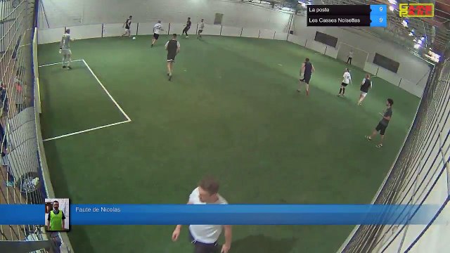 Faute de Nicolas - La poste Vs Les Casses Noisettes - 08/10/18 21:15 - LIGUE 5 - Poitiers Game Parc