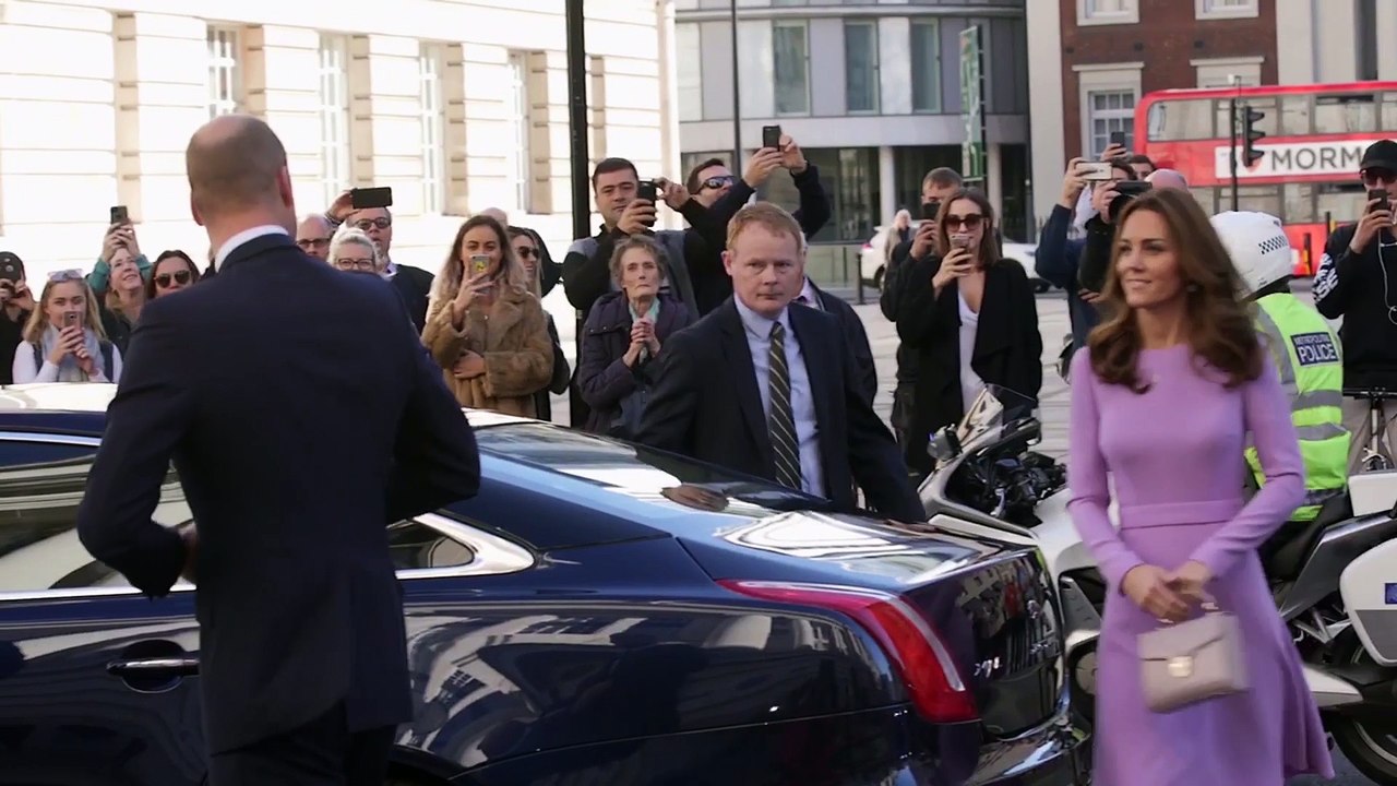 Los duques de Cambridge en la cumbre mundial de la Salud Mental