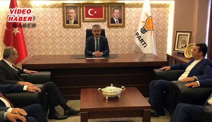 (9 Ekim 2018) AK PARTİ İL BAŞKANI ÇOPUROĞLU KTO YÖNETİMİNİ AĞIRLADI