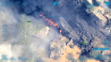 Tsk, Kuzey Irak'a Düzenlenen Hava Harekatının Görüntülerini Paylaştı