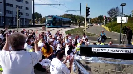 Les urgentistes du CHU de Besançon en grève