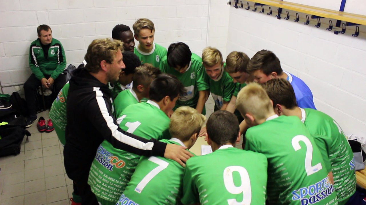 Célébration Victoire U15 (Ent.Montigny-St Martin / Ent U15AJC-Cailly : 0-8)